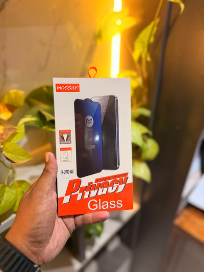 MOSSILY Privacy Tempered Glass