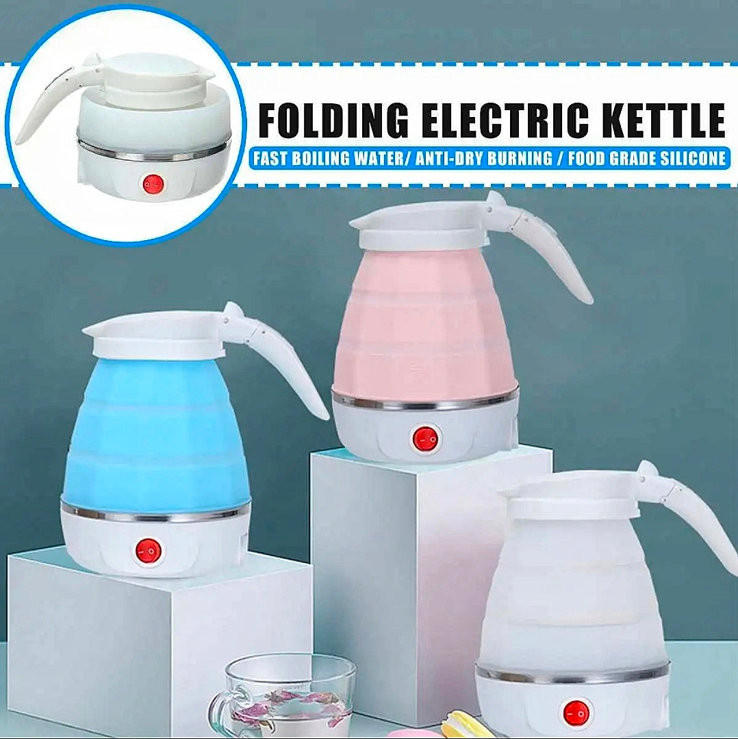 Folding Electric Silicone Kettle 600ML